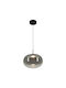 Zambelis Lights Grey LED Ceiling Light with Warm White Light 28x28cm