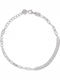 Kiriakos Gofas Women's Riviera Silver Bracelet with Zircon