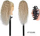 Haarverlängerung in Blond Platin Farbe 50cm