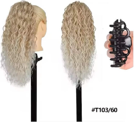 Haarverlängerung in Blond Platin Farbe 50cm