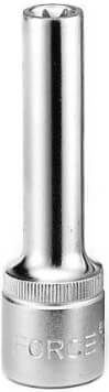 Force Torx Steckdosen Lang mit Rahmen Gastgeber 1/4" Größe E14