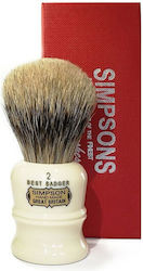 Simpsons Brush with Badger Bristle