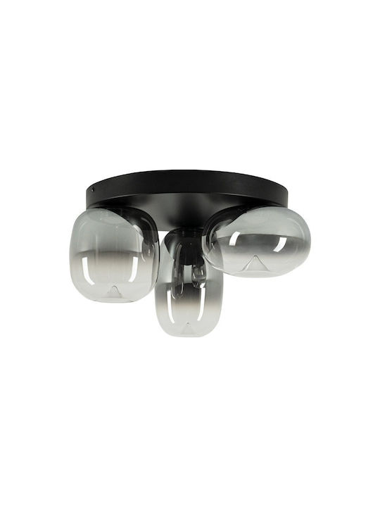 Zambelis Lights Luminiță De Tavan Montată 44cm Gri Cu LED Integrat
