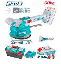 Безжична Вибрираща Вендуза За Плочки Total Industrial 20 V 1 X 2 Ah Безжична Вибрираща Вендуза За Плочки Total Industrial 20 V 1 X 2 Ah