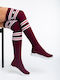 Cizme Dama Burgundy