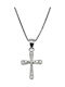 Silver Cross with Chain