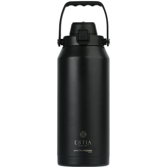 Estia Lift Bottle Save The Aegean Ανακυκλώσιμο Μπουκάλι Θερμός Ανοξείδωτο BPA Free 1.8lt Void με Λαβή