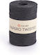 Yarnart Papiro Twisted 1309 Μαύρο Νήμα Πλεξίματ...
