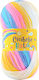 Kamgarn Cicibebe Batik Knitting Yarn Col550-62 Candy Multicolour Acrylic 100gr 360mtr