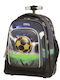 Polo Orbit School Trolley Bag Elementary With Water Bottle Holder Football 30L 36 x 26 x 43cm 2026
