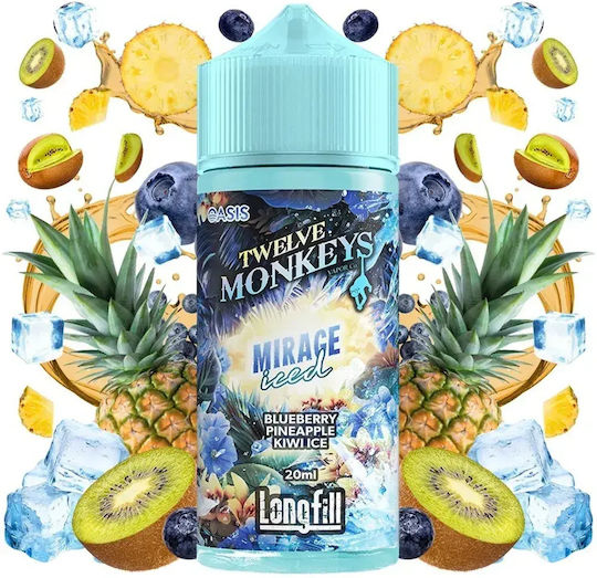 Twelve Monkeys Flavor Shot Oasis 20ml/120ml 1 Stück Oasis Mirage Iced