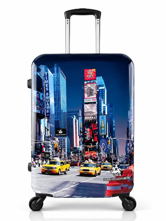 David Jones Medium Blue Suitcase David Jones Medium Blue Suitcase