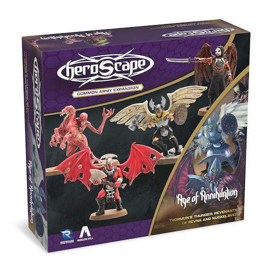 Heroscape Възраст Унищожение Revenants и Nuckelave Комплект Миниатюри