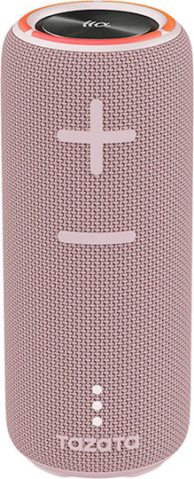 Tazata Fun 200 Αδιάβροχο Ηχείο Bluetooth με Διάρκεια Μπαταρίας έως 12 ώρες Ροζ