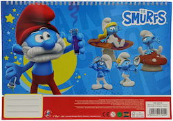 Gim Bloc de Desen Autocolante Smurfs 23x33 Cm 4...