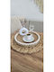 SteweHome Дървен Сервиращ Диск 25x20см