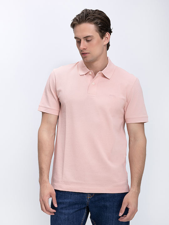 Boss Pallas Polo Herrenblusen Rosa Hell