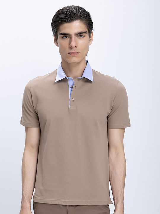 Vardas Polo Herrenblusen Braun