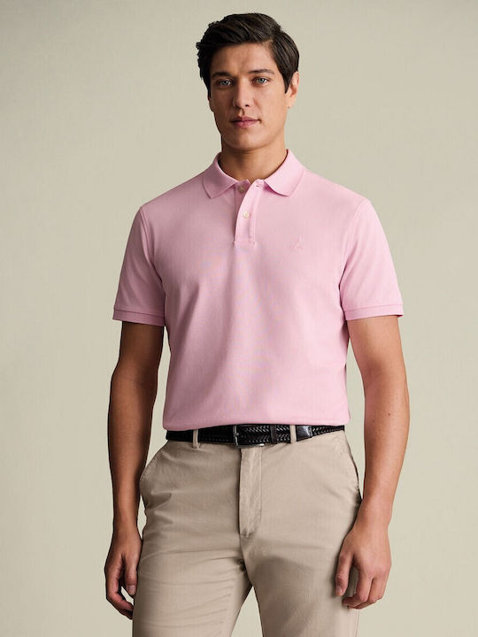 Charles Tyrwhitt Polo Bluza Roz Deschis
