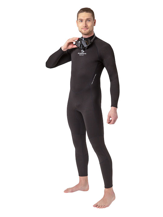 Scorpena Costum De Neopren Cu Fermoar Albastru Deschis 1.5mm