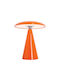 Xanlite LED Table Lamp with Orange Shade and Base