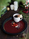 SteweHome Decorative Tray Metallic 31.5x31.5cm