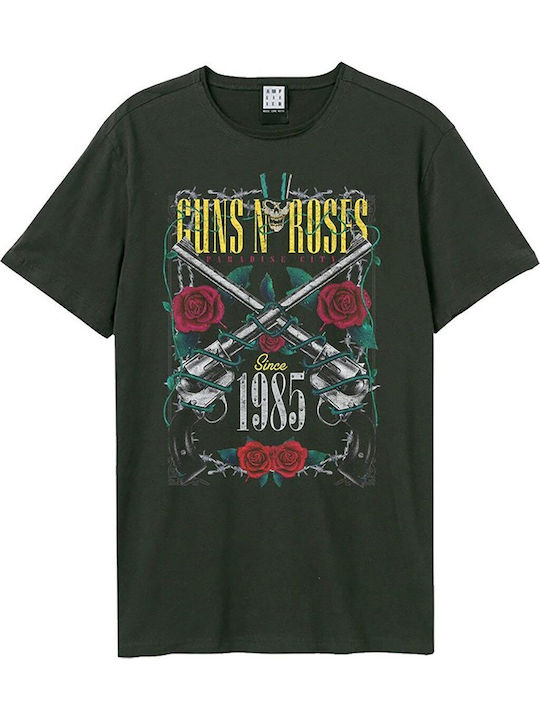 Guns N' Roses La Big Guns T-shirt Тъмносив Унисекс Zave210g89-cha