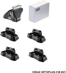 Picioare De Capăt Pentru Bare De Plafon Cruz Optiplus Fix 936-073 Kia Ev4 2025+ Set 4 Bucăți