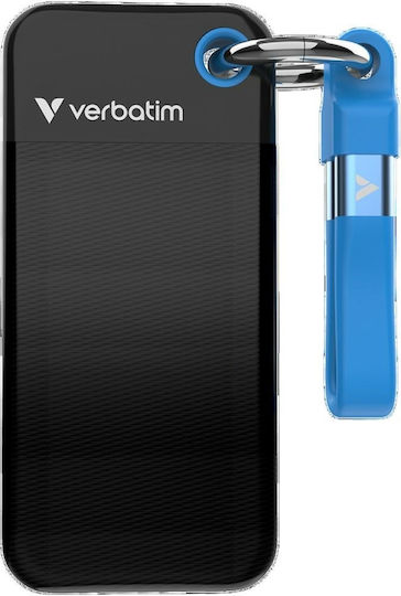 Verbatim Pocket USB-C Εξωτερικός SSD 128GB 2.5" Μπλε