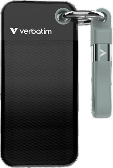 Verbatim Pocket USB-C 3.2 External SSD 128GB 2.5" Grey