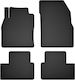 Car Rubber Mats Set 4 Pcs Universal Volvo V50 Estate 2004-2012