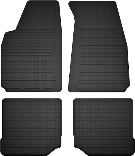Car Rubber Mats Set 4 Pcs Universal Audi 80 B3 Sedan 1986-1991