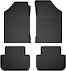 Car Rubber Mats Set 4 Pcs Universal Renault 19 Cabrio Hatchback Sedan Chamade 1988-1996