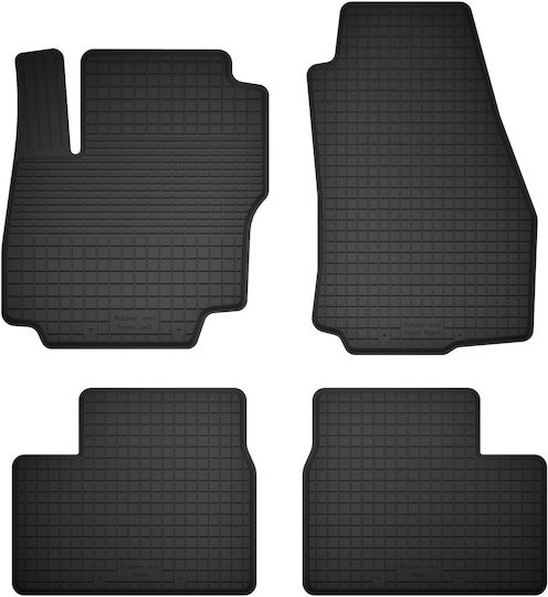 Car Rubber Mats Set 4 Pcs Universal Ford Tourneo Connect Kombivan 2013-2017