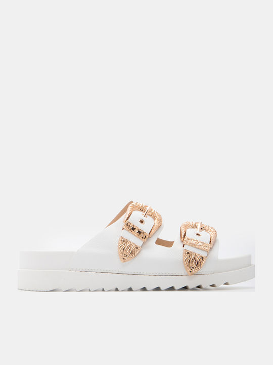 Damen Flatforms Weiße