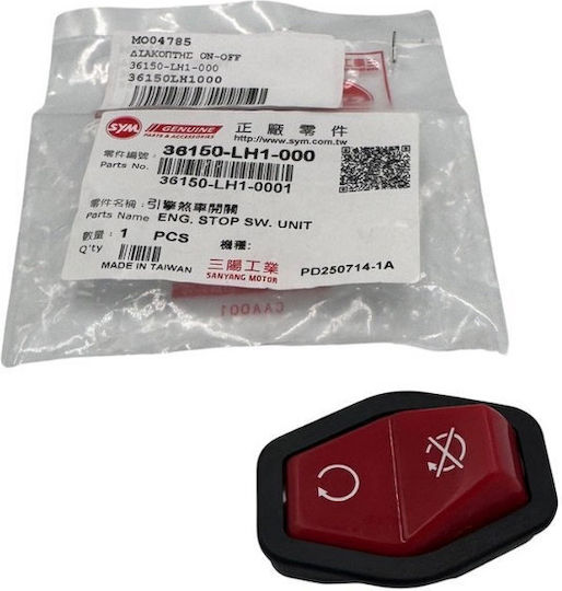 Motorrad-Schalter On-off Sym Hd-300i-e4 Genuine 36150-lh1-000