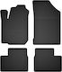 Car Rubber Mats Set 4 Pcs Universal Kia Magentis Ii Sedan 2005-2010