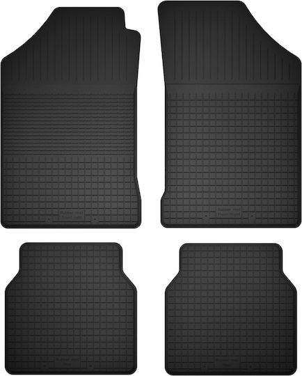 Car Rubber Mats Set 4 Pcs Universal Dacia Spring Hatchback 2021