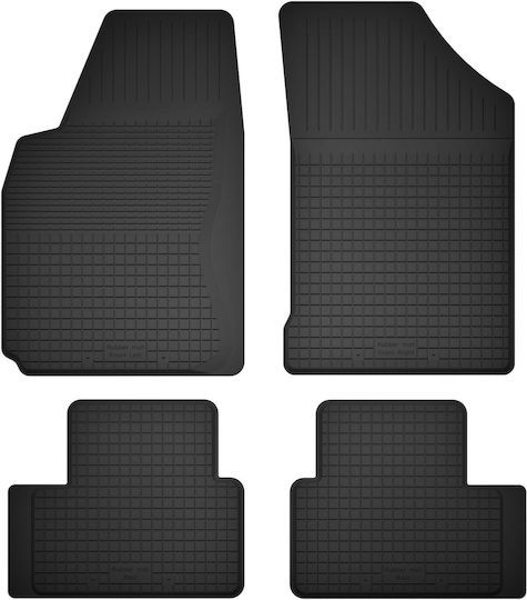 Car Rubber Mats Set 4 Pcs Universal Honda Insight Ii Hatchback 2009-2014