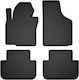 Car Rubber Mats Set 4 Pcs Universal Seat Alhambra Ii Minivan 2010-2018