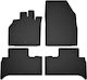 Rubber Mats Set Renault Scenic Ii Minivan From 2003 To 2009