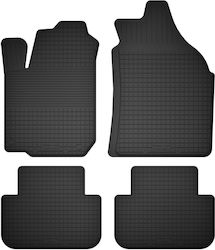Car Rubber Mats Set 4 Pcs Universal Chevrolet Rezzo Minivan 2000-2011 Car Rubber Mats Set 4 Pcs Universal Chevrolet Rezzo Minivan 2000-2011