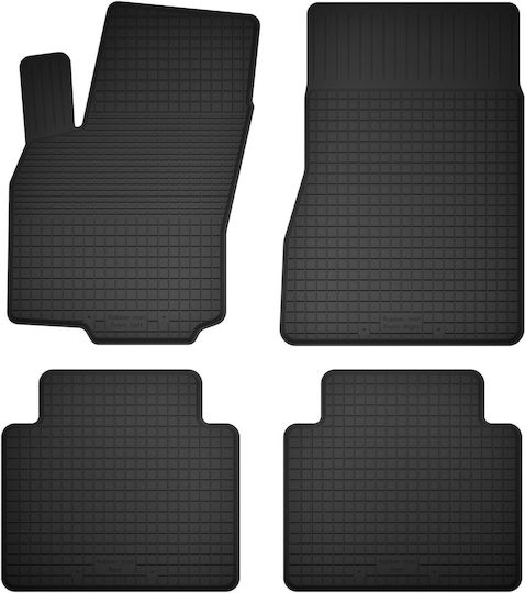 Car Rubber Mats Set 4 Pcs Universal Renault Scenic Iii Minivan 2009-2016