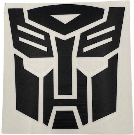 Autocolant Transformers Relieful Culoare Neagră