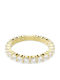 Swarovski Women's Gold Plated Ring with Stones