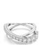 Swarovski Swarovski Damenring mit Steinen Vergoldet