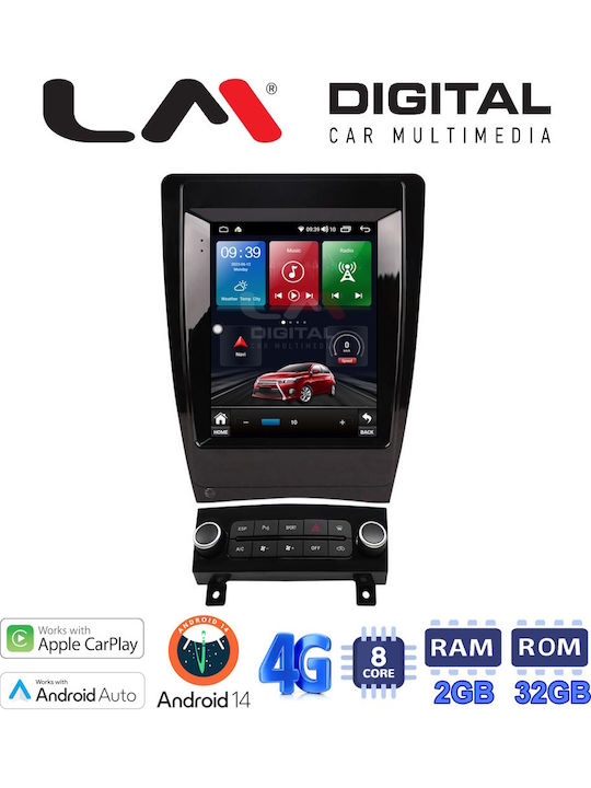 LM Digital Car Audio System for Audi A3 2003 to 2012 Bluetooth USB Wi-Fi GPS Apple CarPlay with 9.7 Inch Touch Screen