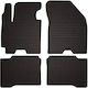 Rubber Car Mats Suzuki Swift V Hatchback 2017 Black Fitted