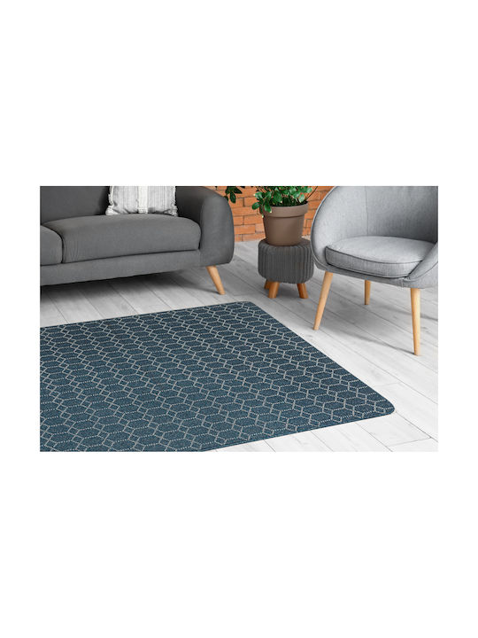 Nikotex Carpets Αντιολισθητικό Χαλί Σαλονιού Belmont Μπλε-ζαχαρί 133x190