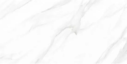 Interior Floor / Wall Porcelain Glossy Tile 120x60cm White